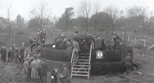 First Floating Roof Tank