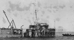 First Steel Fixed Platform Out of Sight of Land